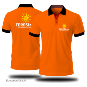Camisa Polo Personalizada frente e Verso
